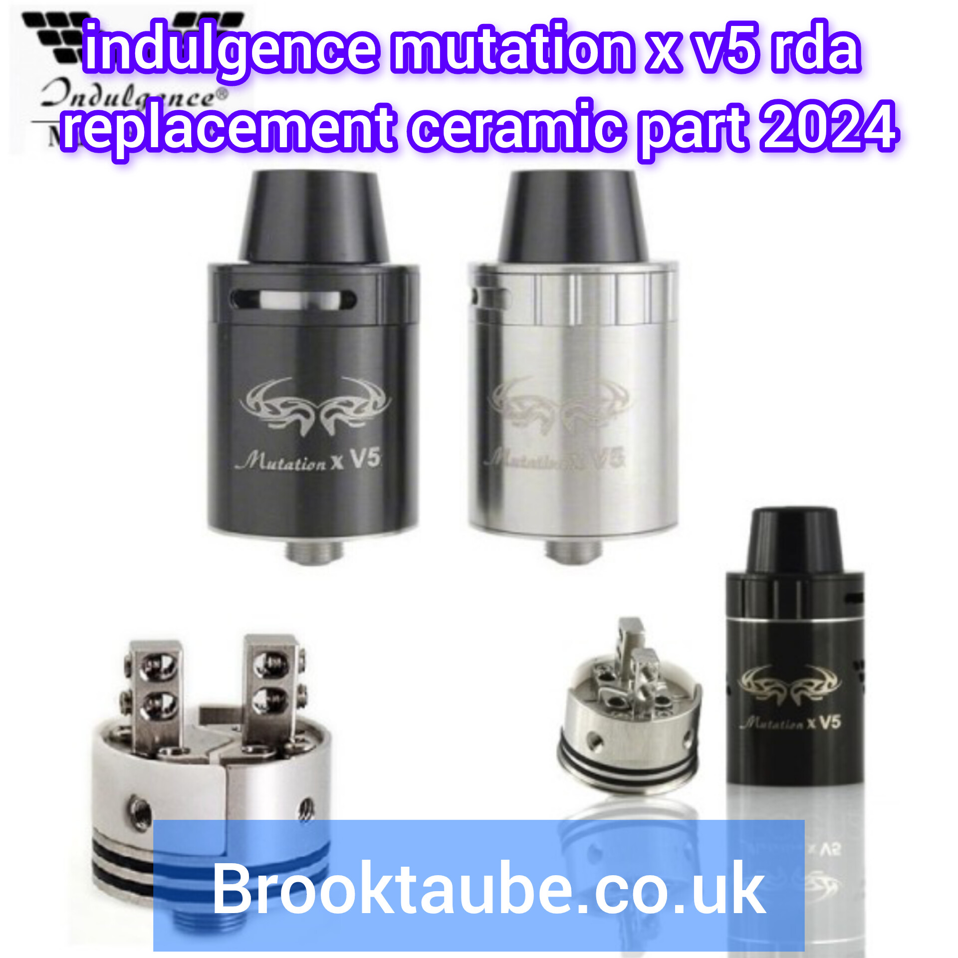  indulgence mutation x v5 rda replacement ceramic part 2024